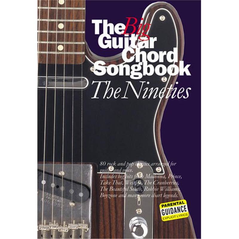 Compilation - Big Guitar Chord Songbook : The 90's