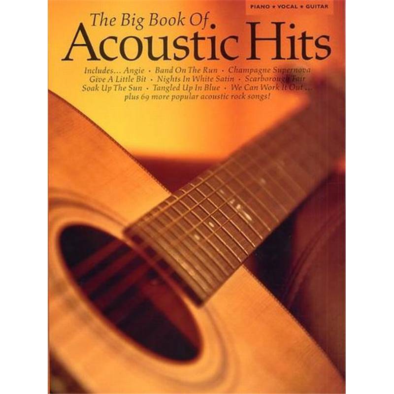 Compilation - Big Vol.of Acoustic Hits P/V/G