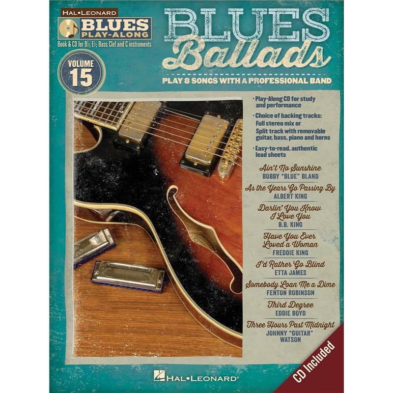 Compilation - Blues Play-along Vol.15 : Blues Ballads + Cd