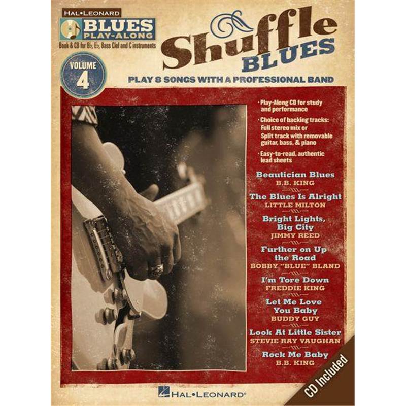 Compilation - Blues Play Along Vol.4 : Shuffle Blues + Cd