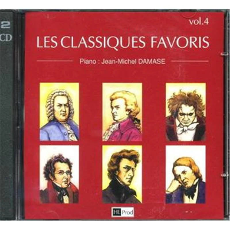 Compilation - Cd Classiques Favoris du Piano Vol.4 Cd