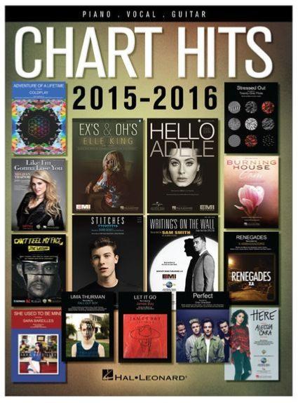 Compilation - Chart Hits Of 2015-2016 Songbook P/V/G