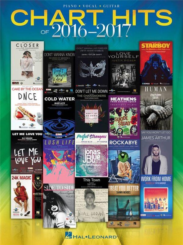 Compilation - Chart Hits Of 2016-2017 Songbook P/V/G