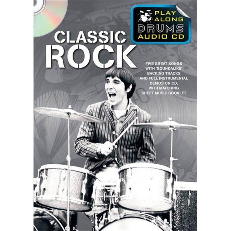Compilation - Classic Rock Play Along Drums (format Dvd) + Cd