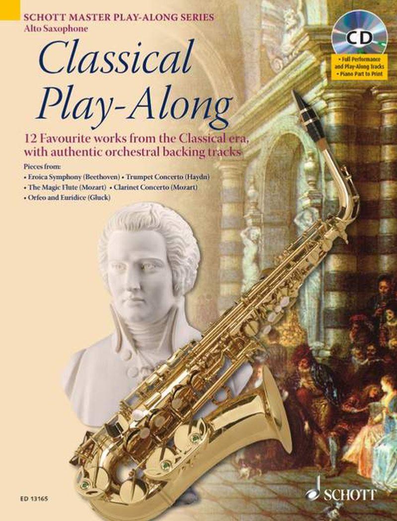 Compilation - Classical Play-along (12 Pieces) +cd - Saxophone Alto (mib)