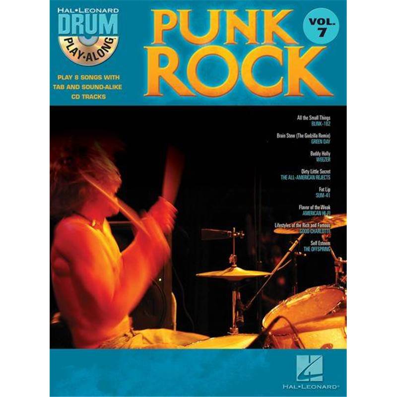 Compilation - Drum Play Along Punk Rock Vol.7 + Cd