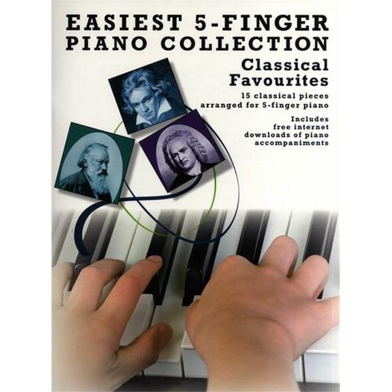 Compilation - Easiest 5 Finger Piano Collection : Classical Favourites