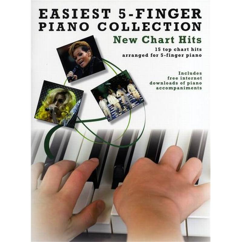 Compilation - Easiest 5 Finger Piano Collection : New Chart Hits