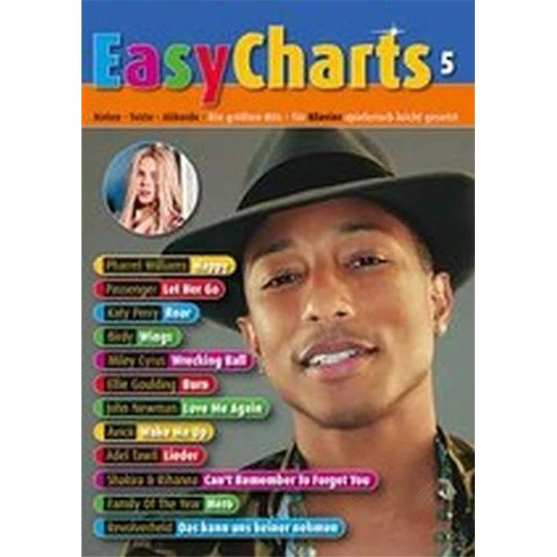 Compilation - Easy Charts Vol.5 P/V/G (piano Voix Guitar)