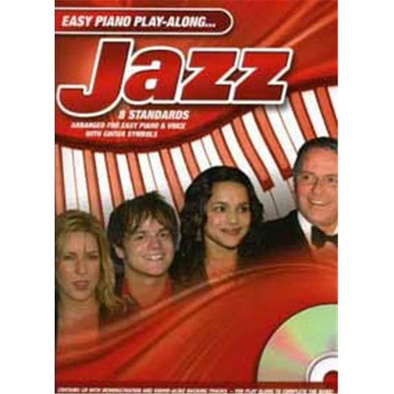Compilation - Easy Piano Play Along Jazz 8 Titres P/V/G + Cd