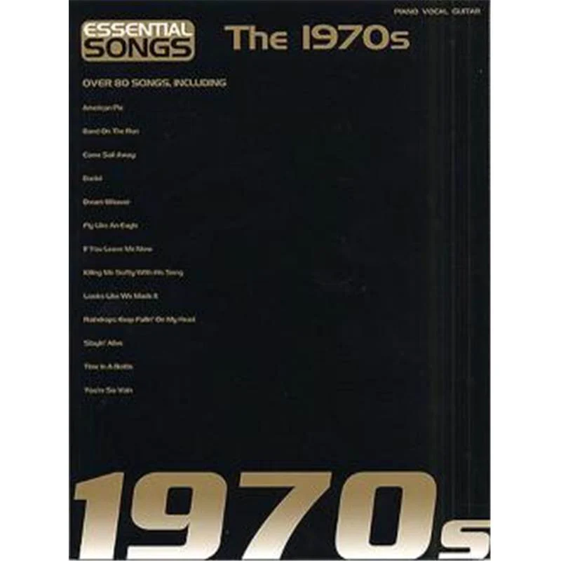 Compilation - Essential Songs Of The 1970's P/V/G
