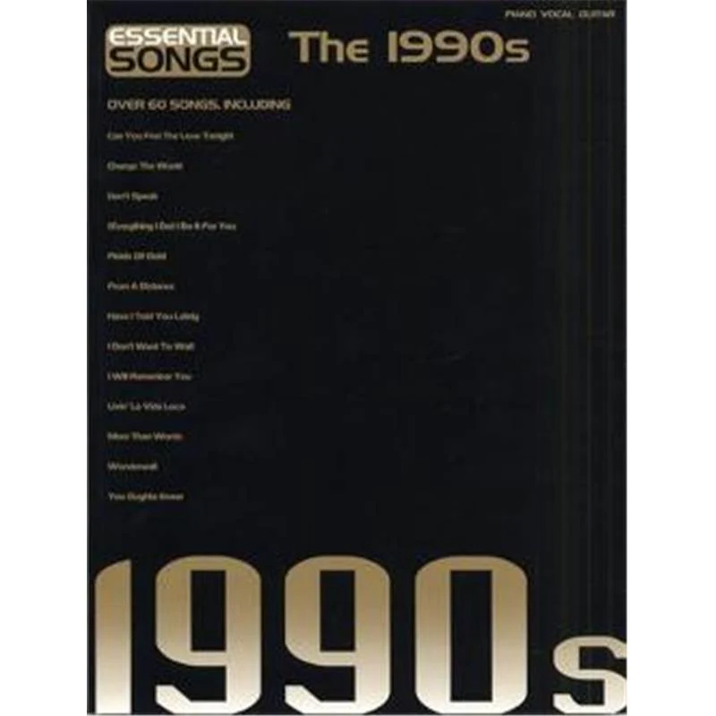 Compilation - Essential Songs Of The 1990's P/V/G