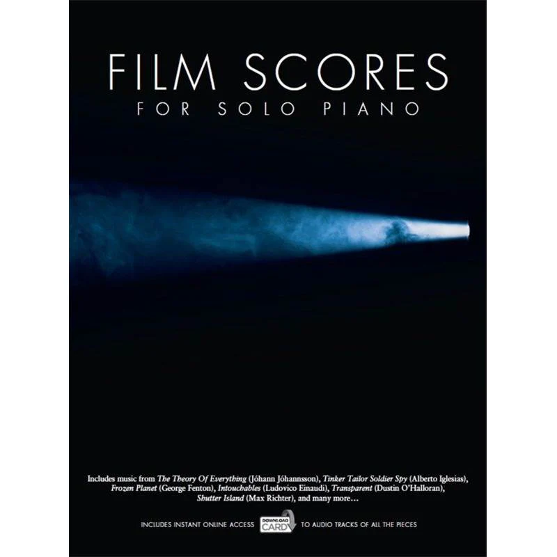 Compilation - Film Scores For Solo Piano + Download Card