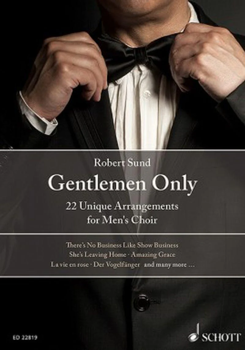 Compilation - Gentlemen Only : 22 Arrangements - Choeur D'hommes