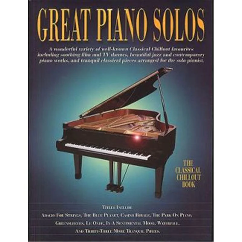 Compilation - Great Piano Solos Chillout Book