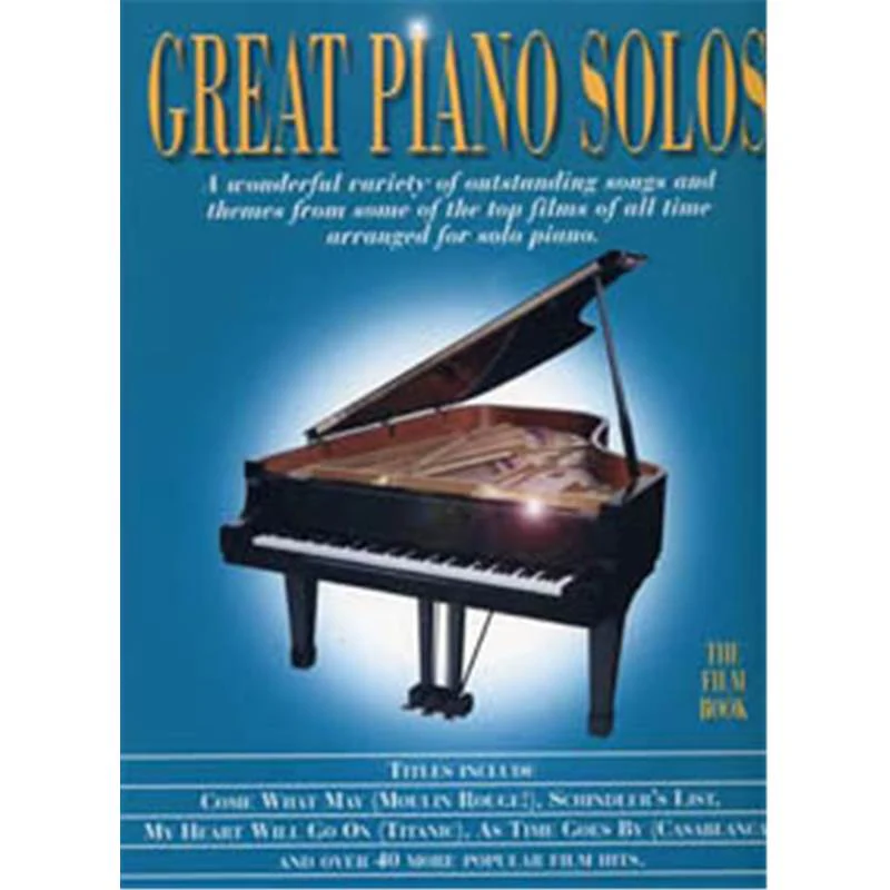 Compilation - Great Piano Solos Film Book