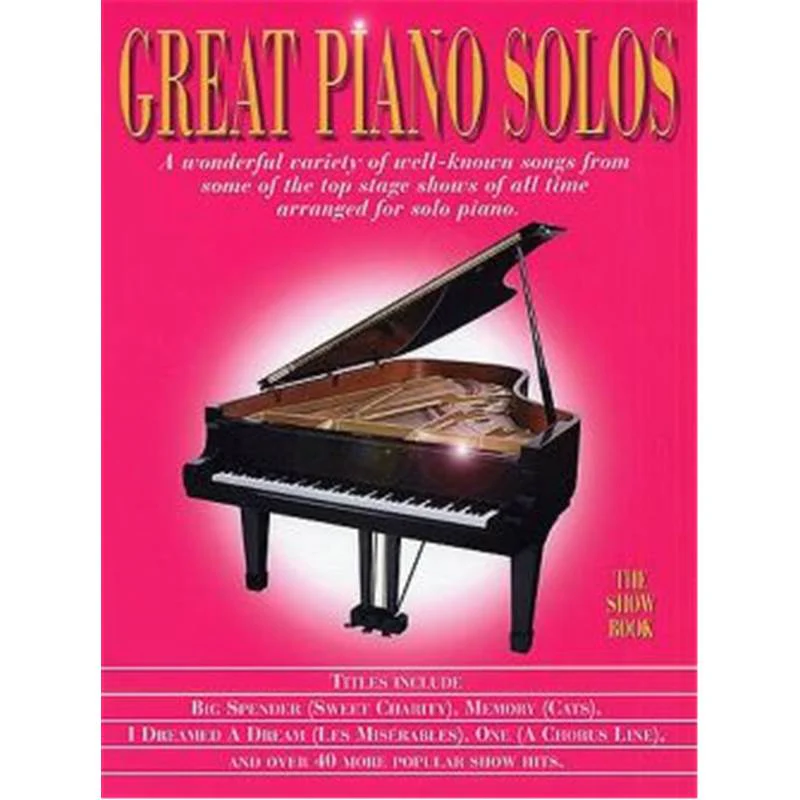 Compilation - Great Piano Solos Show Book