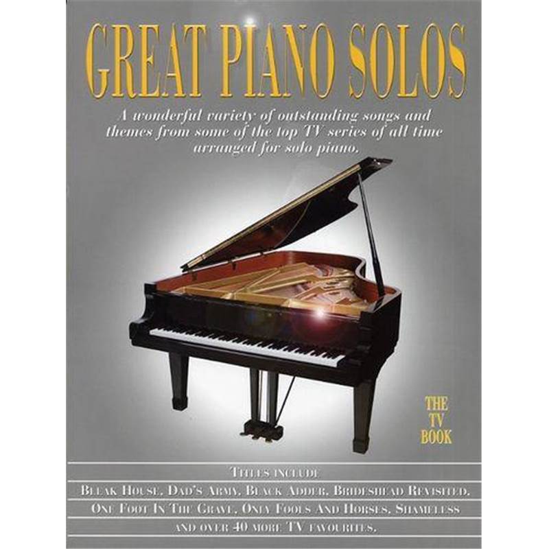 Compilation - Great Piano Solos Tv Book