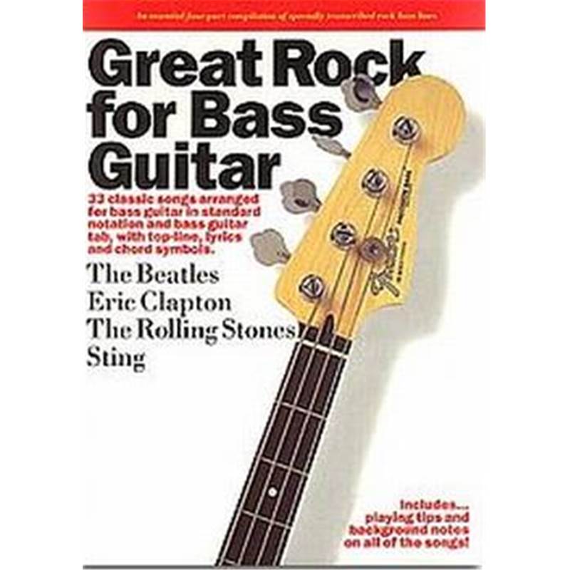 Compilation - Great Rock For Bass Guitar Tab.