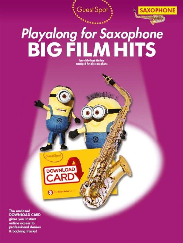 Compilation - Guest Spot Big Film Hits Sax Alto + Download Card