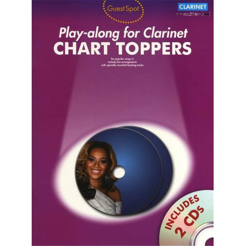 Compilation - Guest Spot Chart Toppers pour Clarinette + 2cd