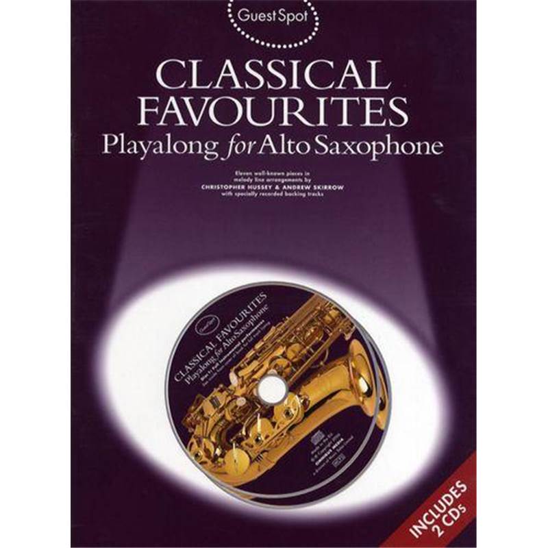 Compilation - Guest Spot Classical Favorites pour Saxophone Alto + 2cds