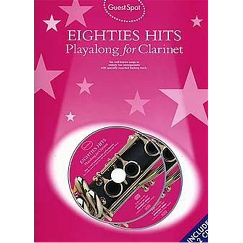 Compilation - Guest Spot Eighties Play Along Hits For Clarinet + 2cd