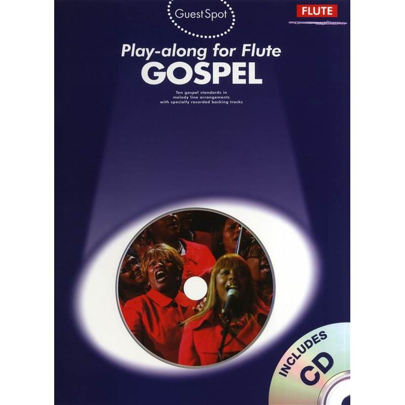 Compilation - Guest Spot Gospel Play Along For Flute + Cd