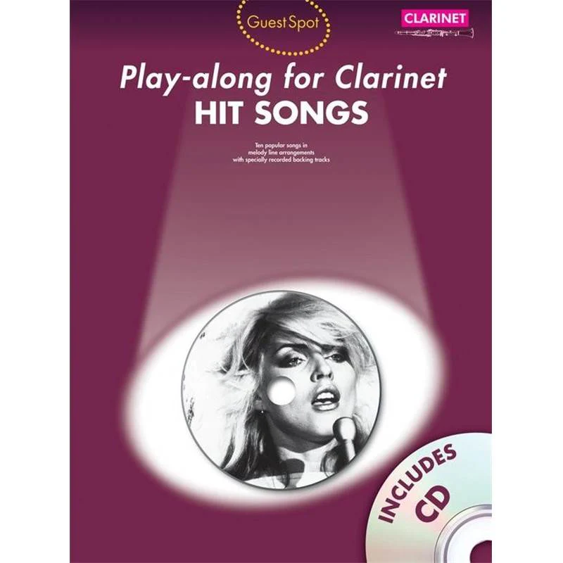 Compilation - Guest Spot Hit Songs Play Along For Clarinet + Cd