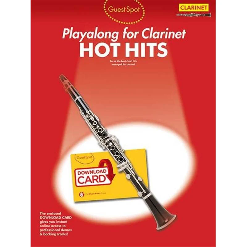 Compilation - Guest Spot Hot Hit Songs Clarinette + Cd