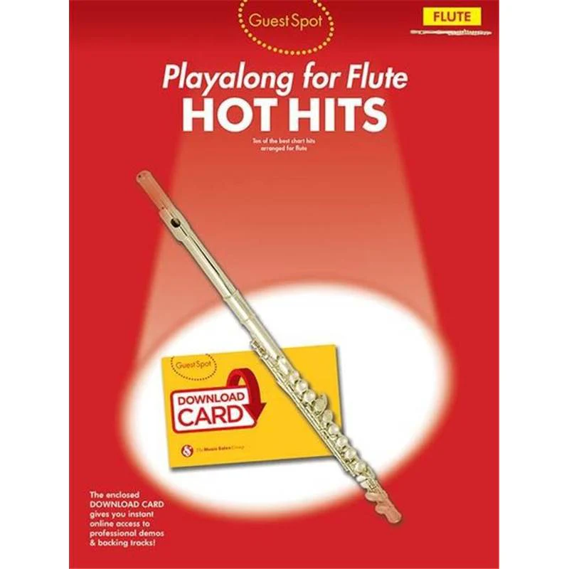 Compilation - Guest Spot Hot Hit Songs Flute + Cd