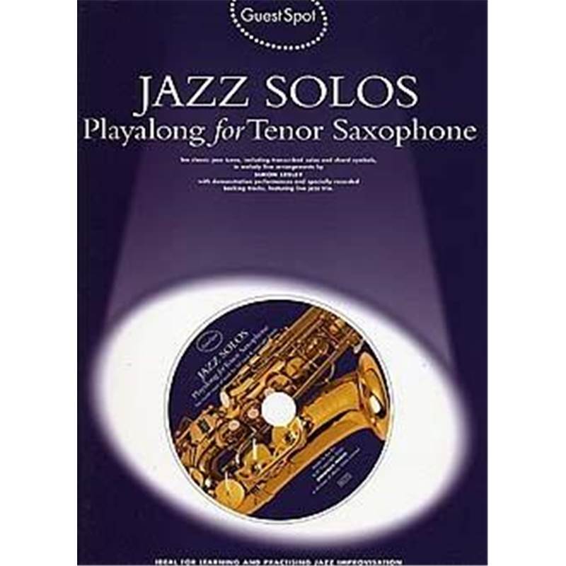 Compilation - Guest Spot Jazz Solos pour Saxophone Tenor Acces Audio