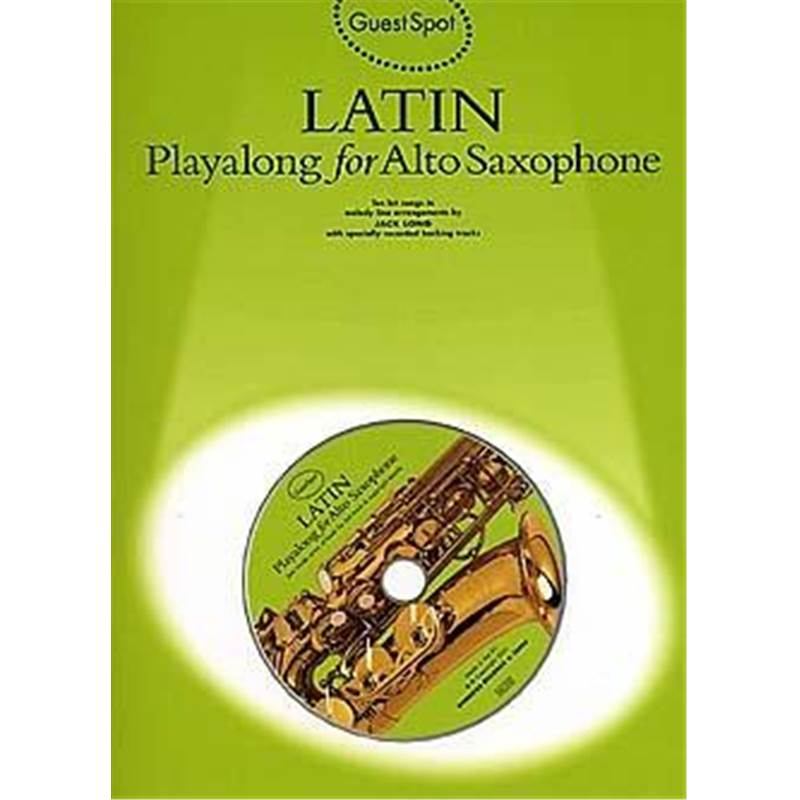Compilation - Guest Spot Latin pour Saxophone Alto audio accès