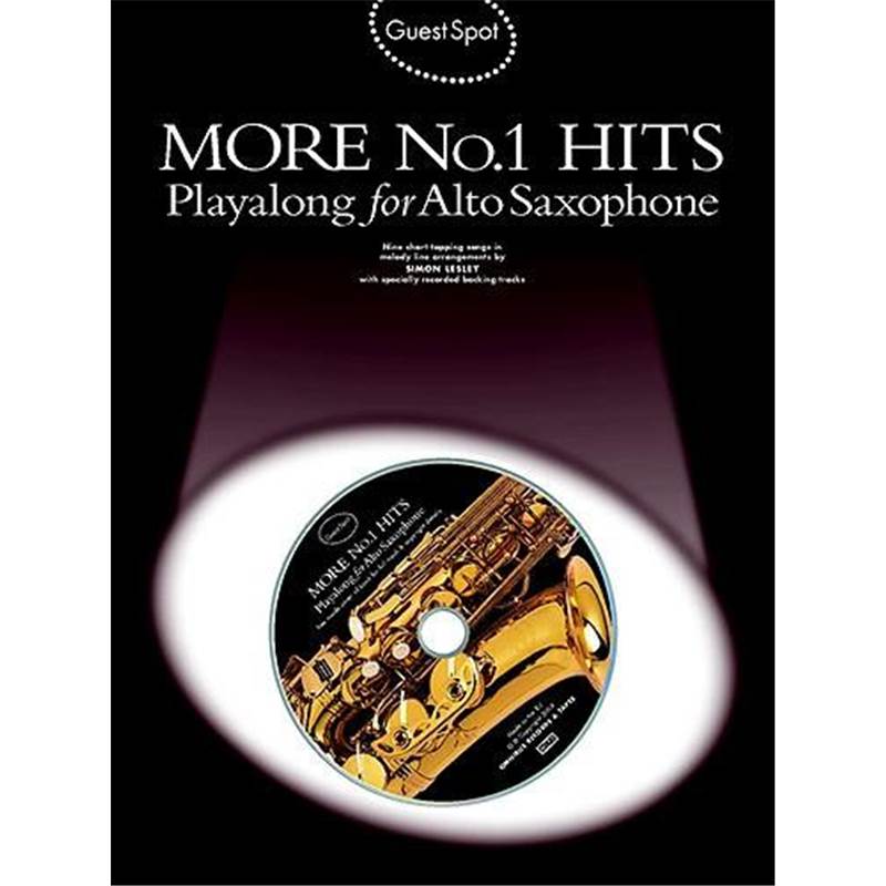 Compilation - Guest Spot More No.1 Hits Play Along For Alto Saxophone + Cd