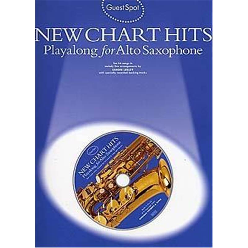Compilation - Guest Spot New Chart Titles Play Along For Alto Saxophone + Cd