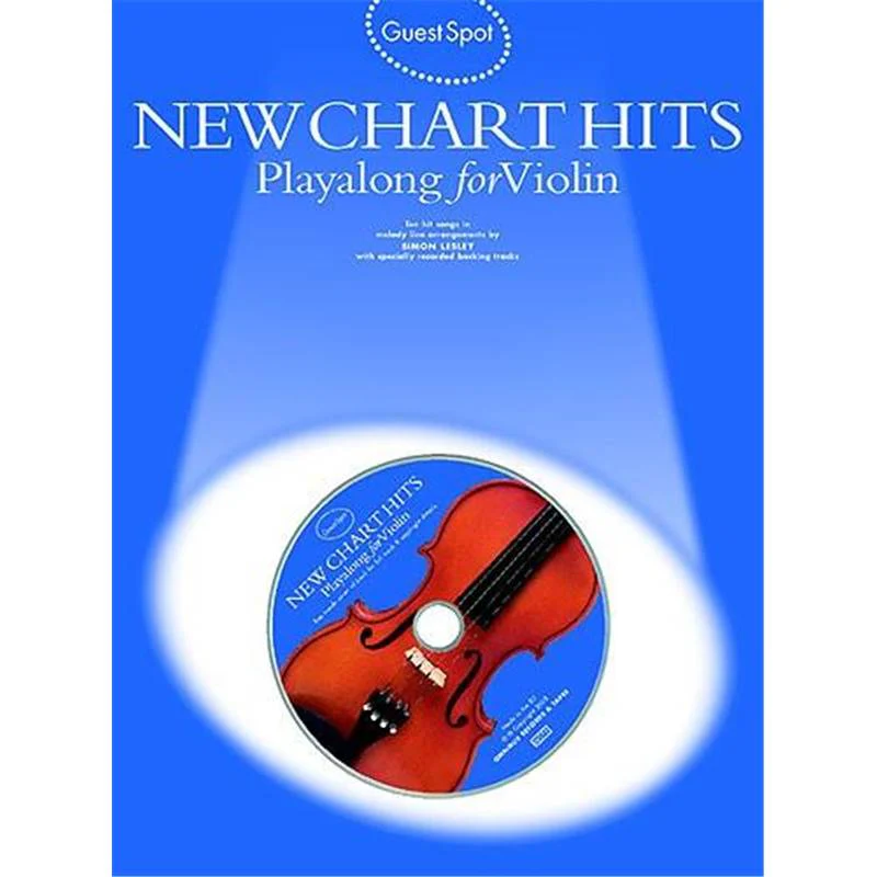 Compilation - Guest Spot New Chart Titles Play Along For Violin + Cd