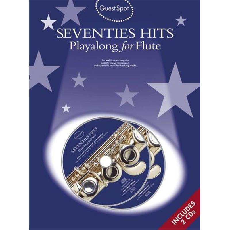Compilation - Guest Spot Seventies Hits For Flute + 2cds