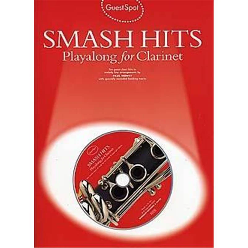 Compilation - Guest Spot Smash Hits Play Along For Clarinet + Cd