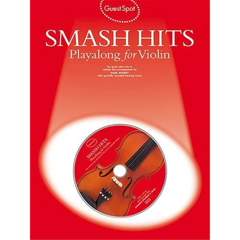 Compilation - Guest Spot Smash Hits Play Along For Violin + Cd