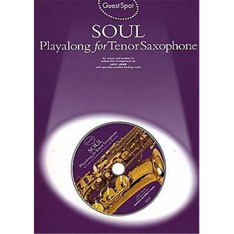 Compilation - Guest Spot Soul pour Saxophone Tenor + Cd