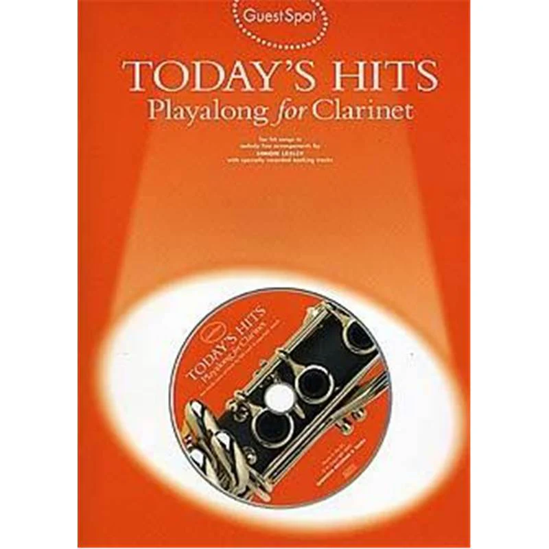 Compilation - Guest Spot Today's Hits Play Along For Clarinet + Cd