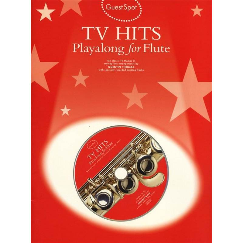 Compilation - Guest Spot Tv Hits Play Along For Flute + Cd