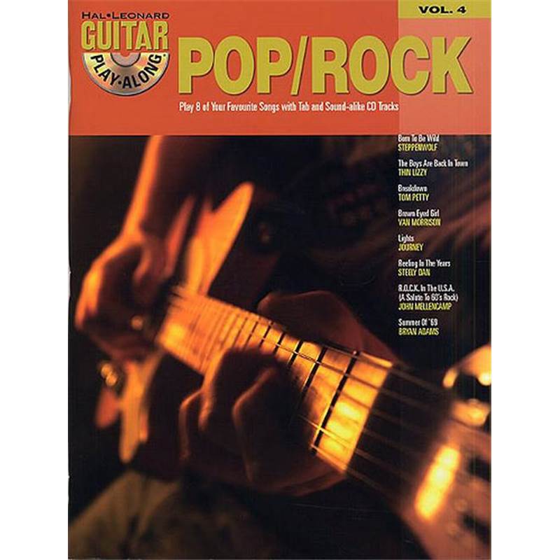 Compilation - Guitar Play Along Vol.004 Pop/rock + Cd