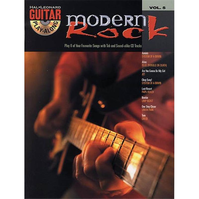 Compilation - Guitar Play Along Vol.005 Modern Rock + Cd
