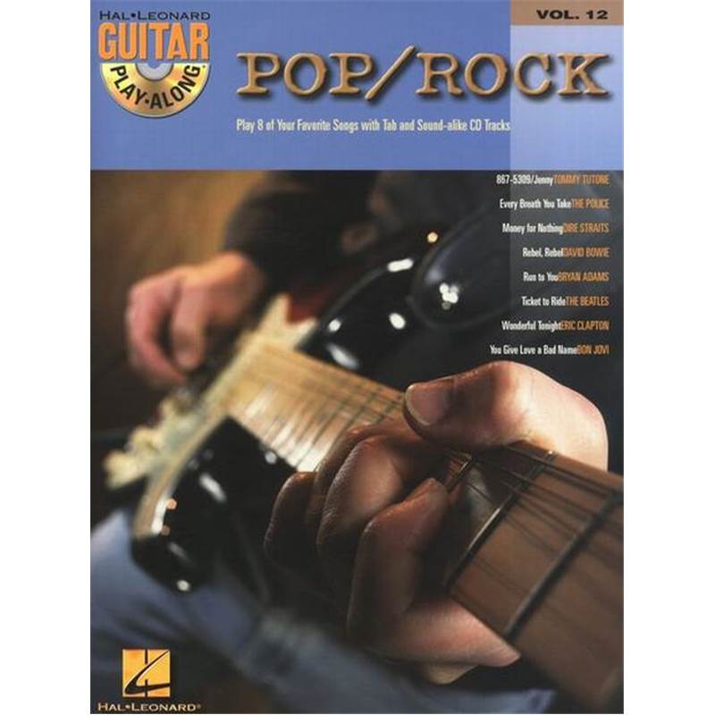 Compilation - Guitar Play Along Vol.012 Pop/rock + Cd