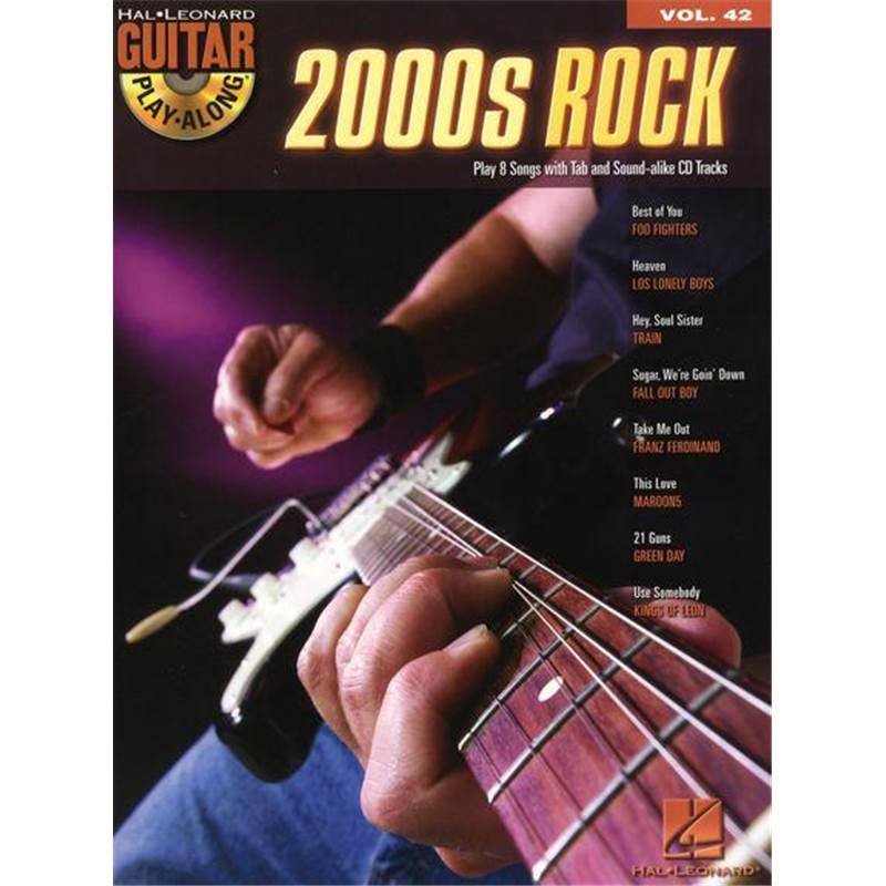 Compilation - Guitar Play Along Vol.042 2000s Rocks + Cd