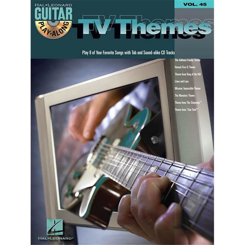 Compilation - Guitar Play Along Vol.045 Tv Themes + Cd