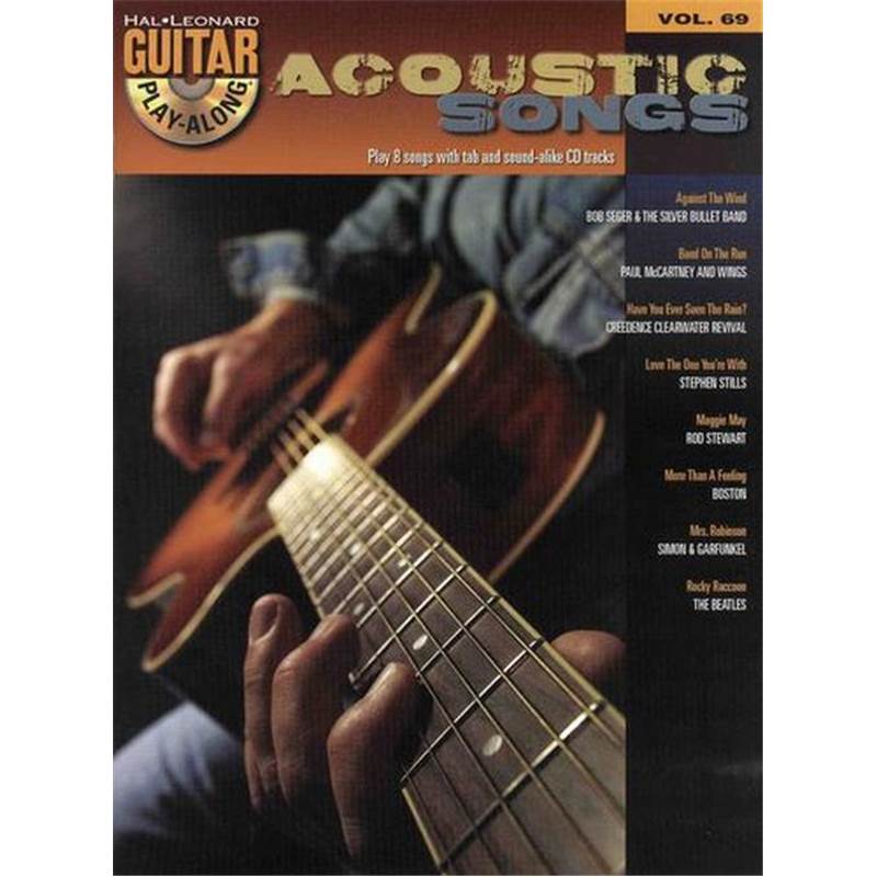 Compilation - Guitar Play Along Vol.069 Acoustic Songs + Cd