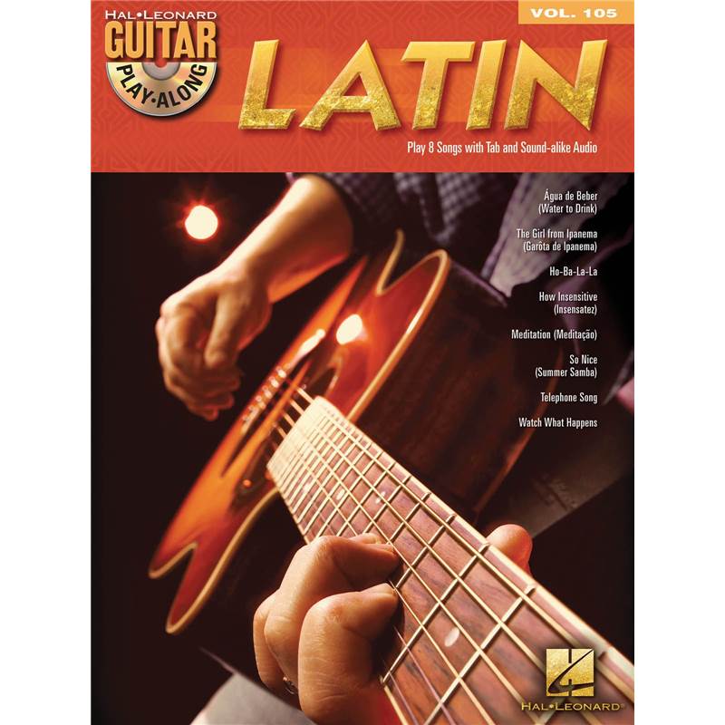 Compilation - Guitar Play-along Vol.105 Latin + Cd