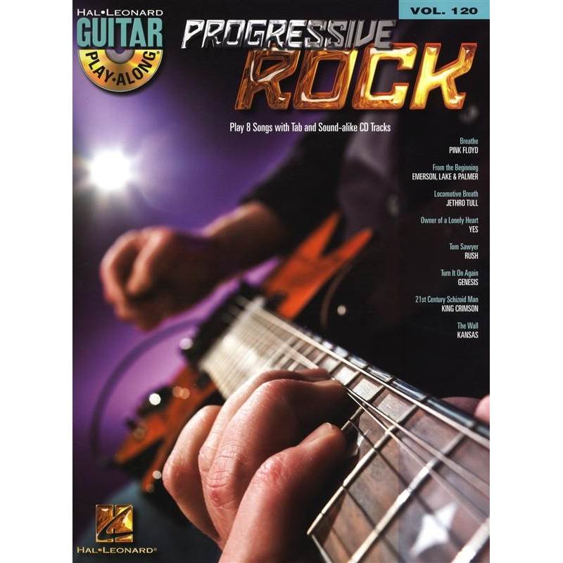 Compilation - Guitar Play Along Vol.120 Progressive Rock + Cd